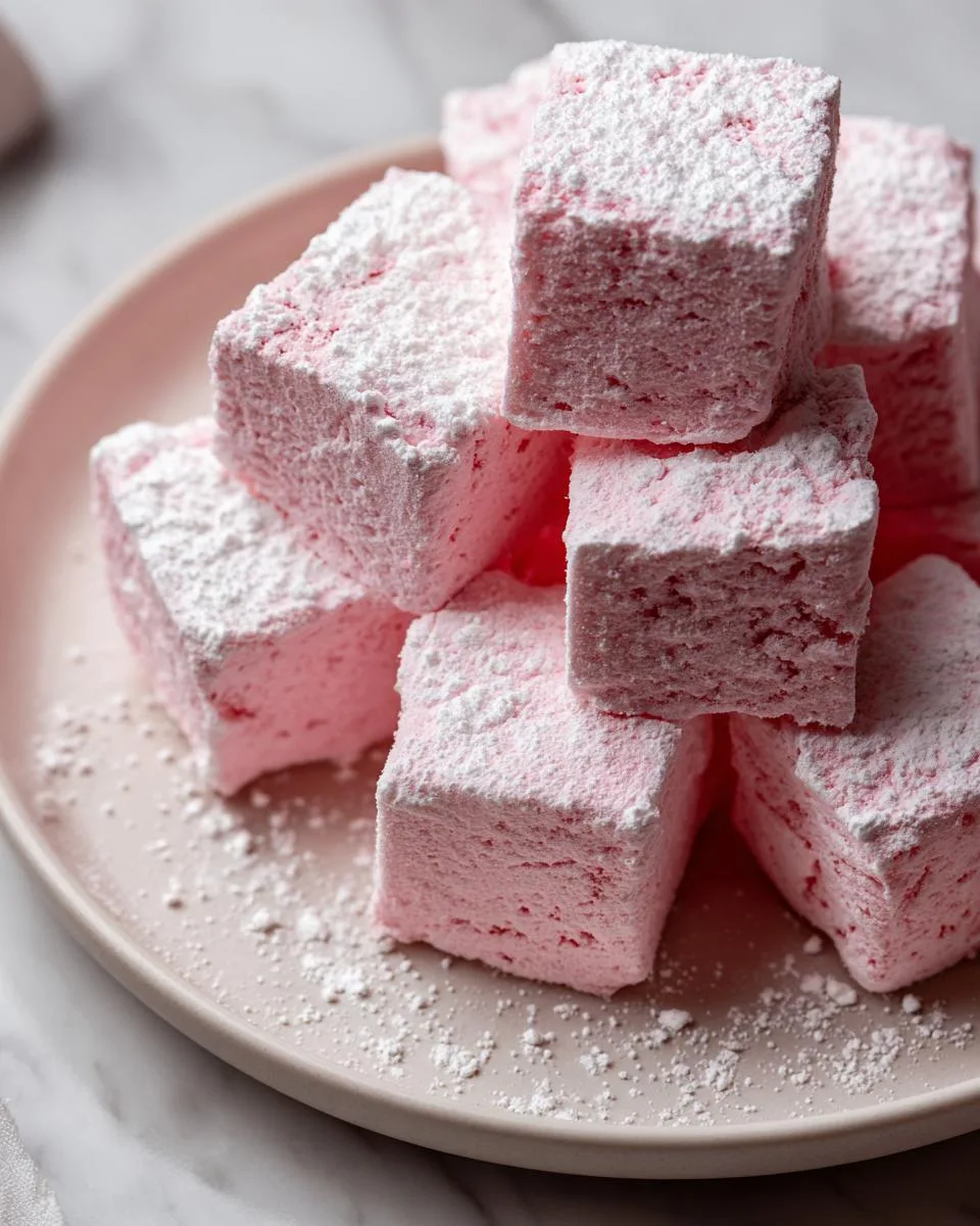 Cranberry Marshmallows - detail 2