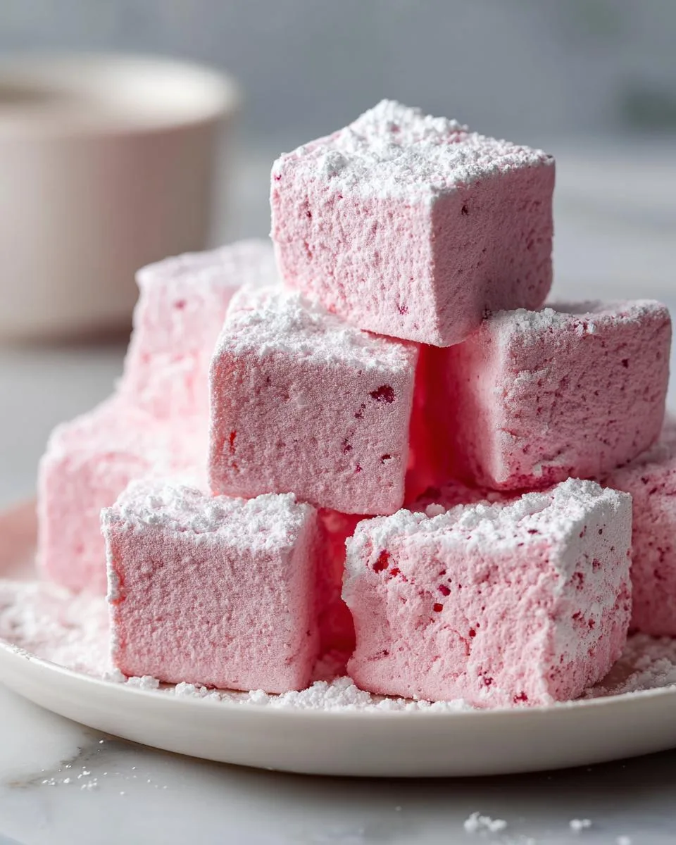 Cranberry Marshmallows - detail 3