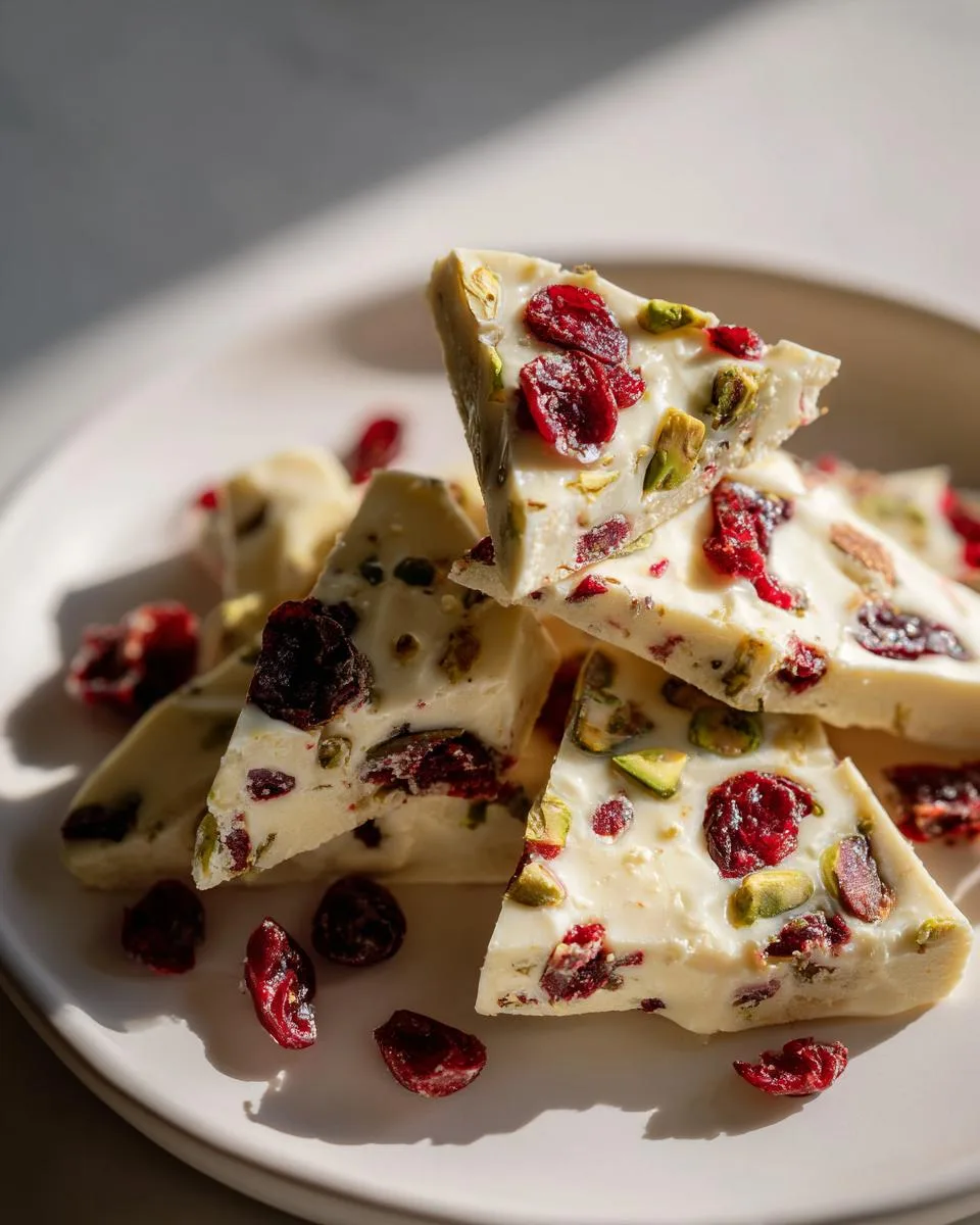 Cranberry Pistachio Bark - detail 1