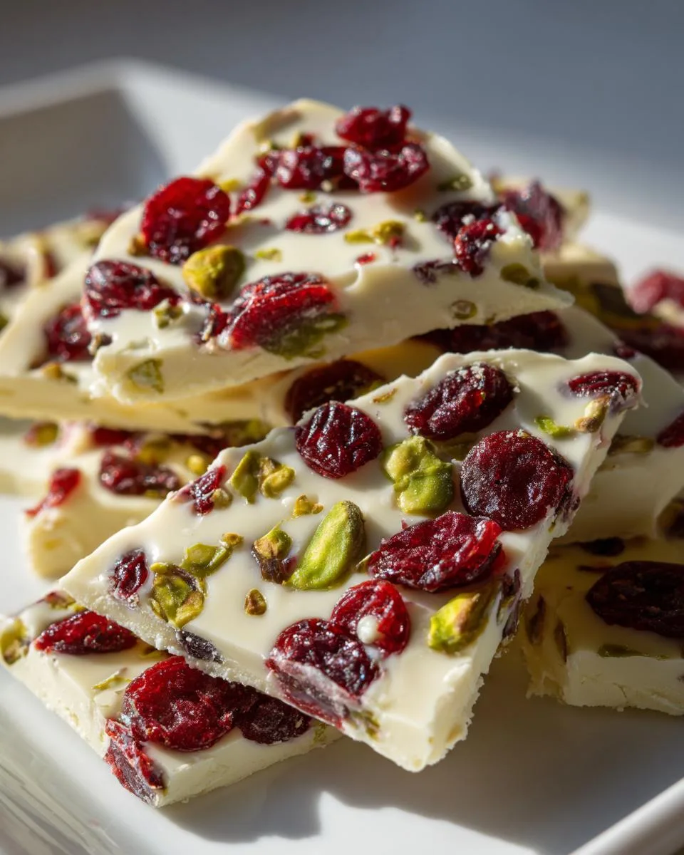 Cranberry Pistachio Bark - detail 2