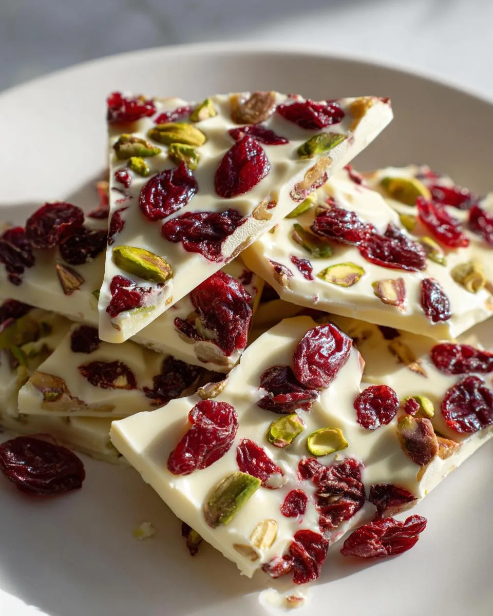 Cranberry Pistachio Bark - detail 3