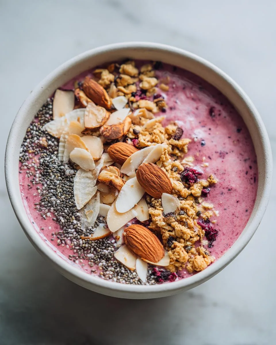 Cranberry Smoothie Bowl - detail 2