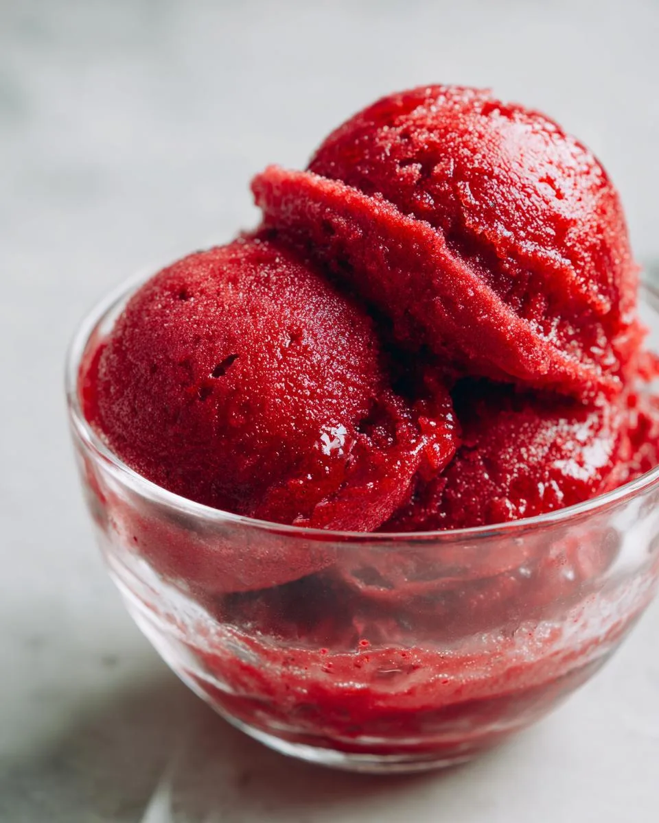 Cranberry Sorbet - detail 3