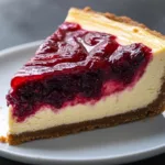 3-Ingredient Magic Cranberry Swirl Cheesecake You'll Crave 6 Cranberry Swirl Cheesecake