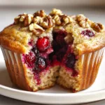 Cranberry Walnut Muffins