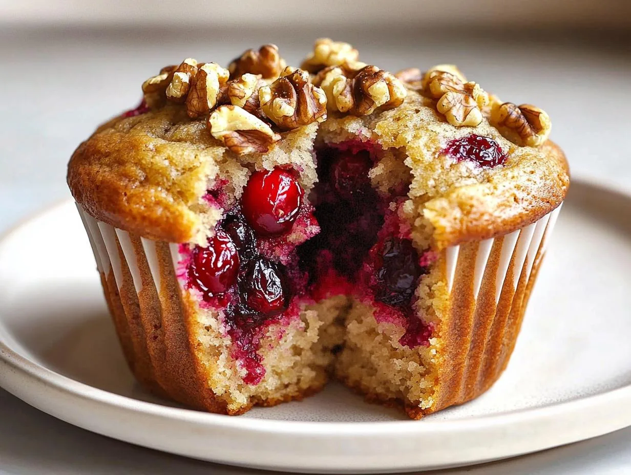 30-Minute Cranberry Walnut Muffins - Simply Irresistible 30-Minute Cranberry Walnut Muffins - Simply Irresistible