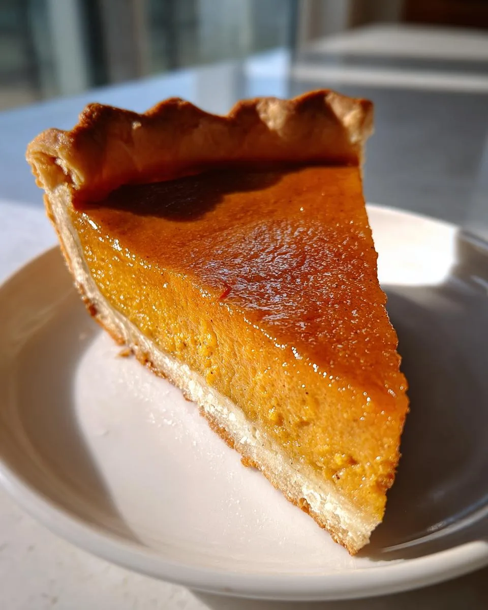 Creamy Pumpkin Pie - detail 1