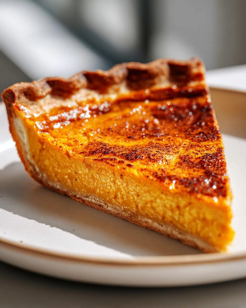 Creamy Pumpkin Pie - detail 3