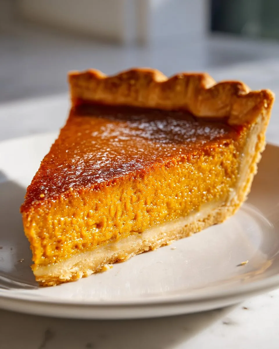 Creamy Pumpkin Pie - detail 4