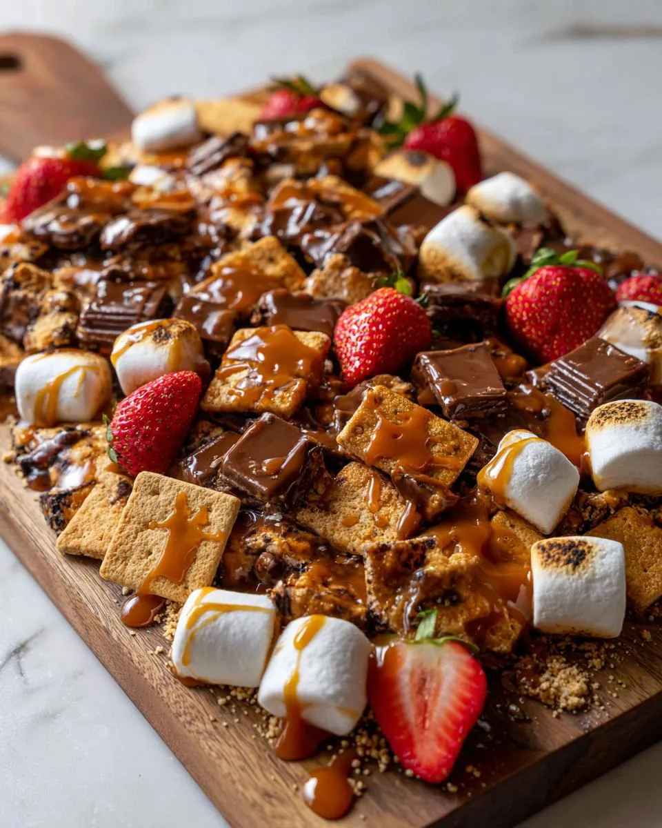 DIY S'mores Board - detail 1