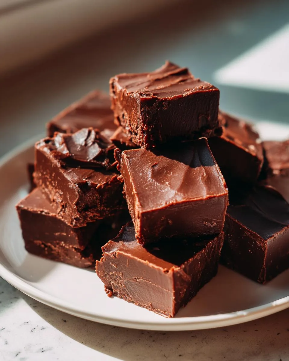 Easy 2-Ingredient Fudge - detail 4