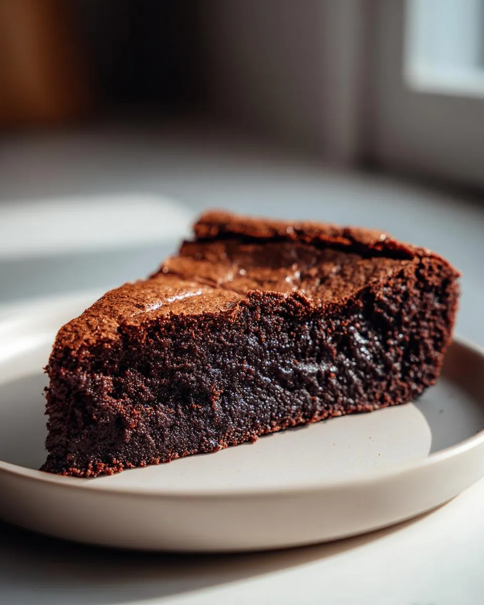 Flourless Chocolate Cake - detail 2
