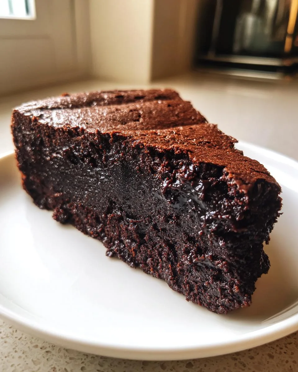 Flourless Chocolate Cake - detail 3