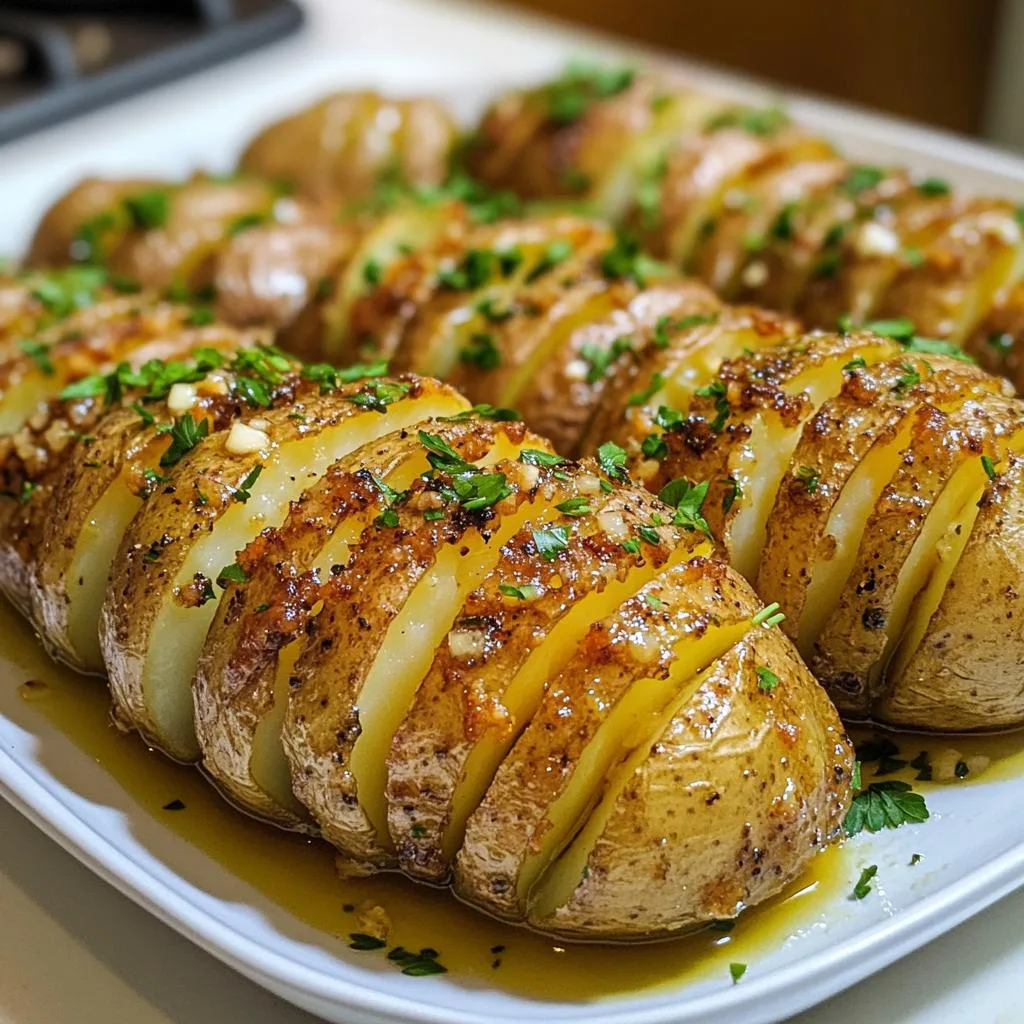 Hasselback Potatoes - detail 1