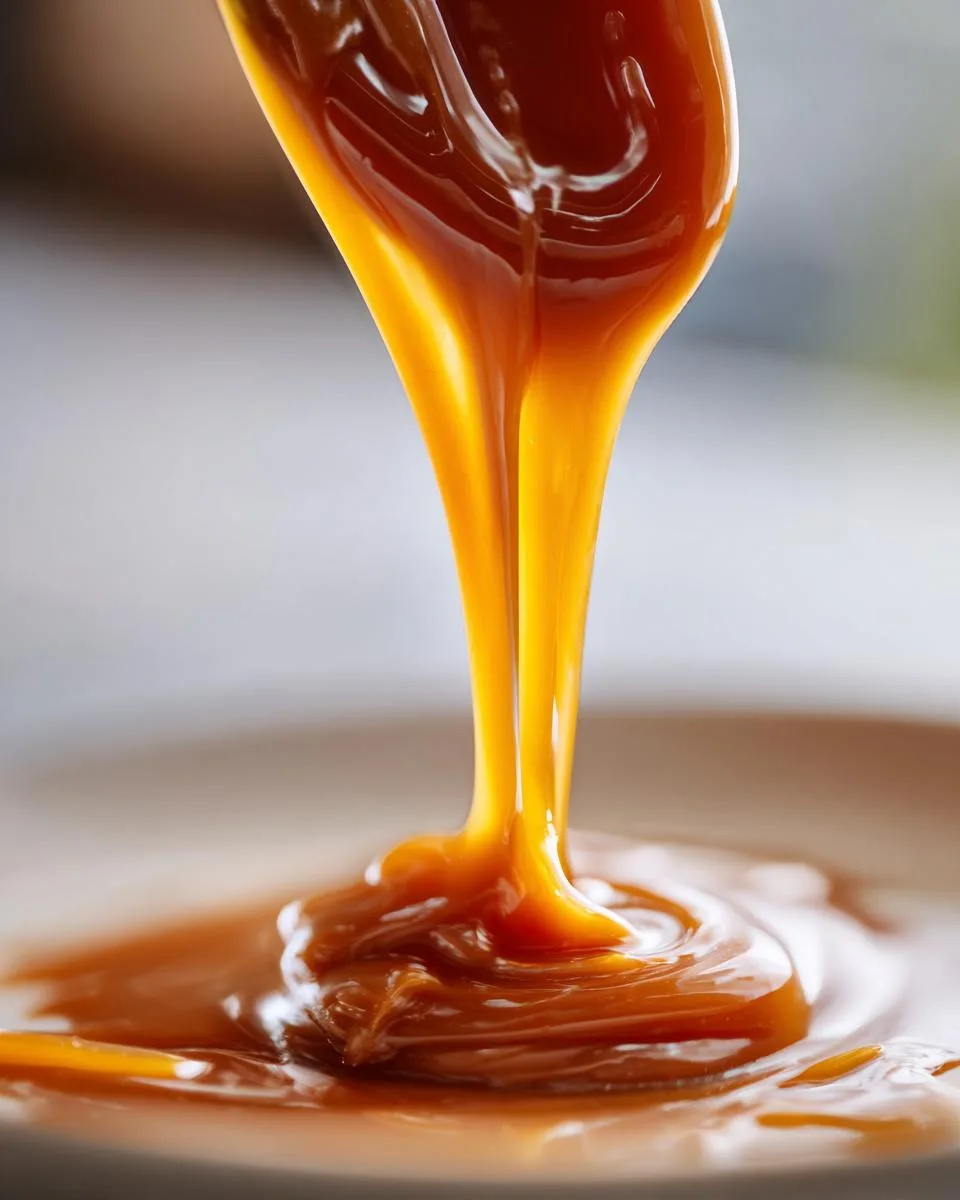 Homemade Caramel Sauce - detail 1