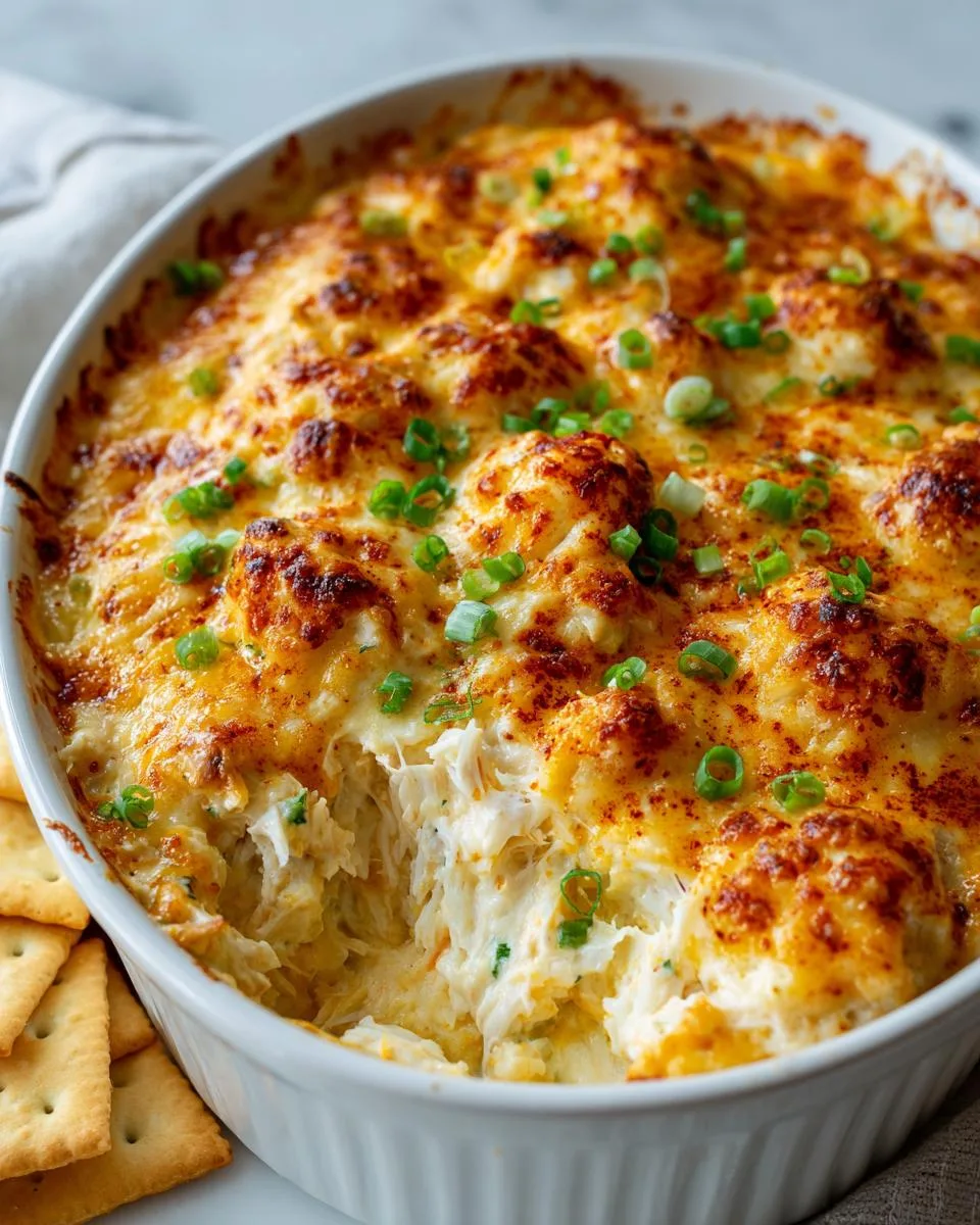 Hot Cheesy Crab Dip - detail 2