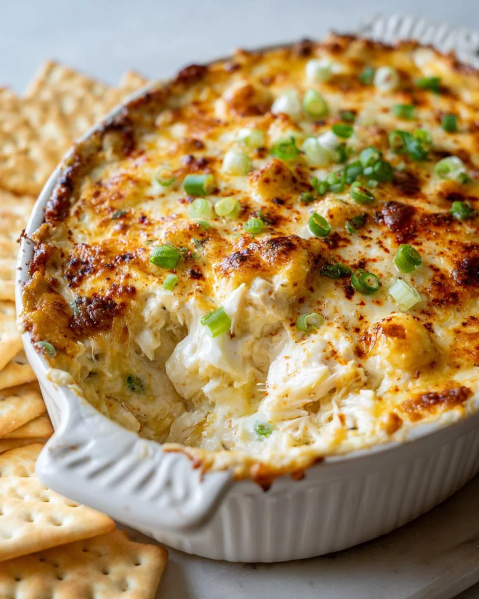 Hot Cheesy Crab Dip - detail 3