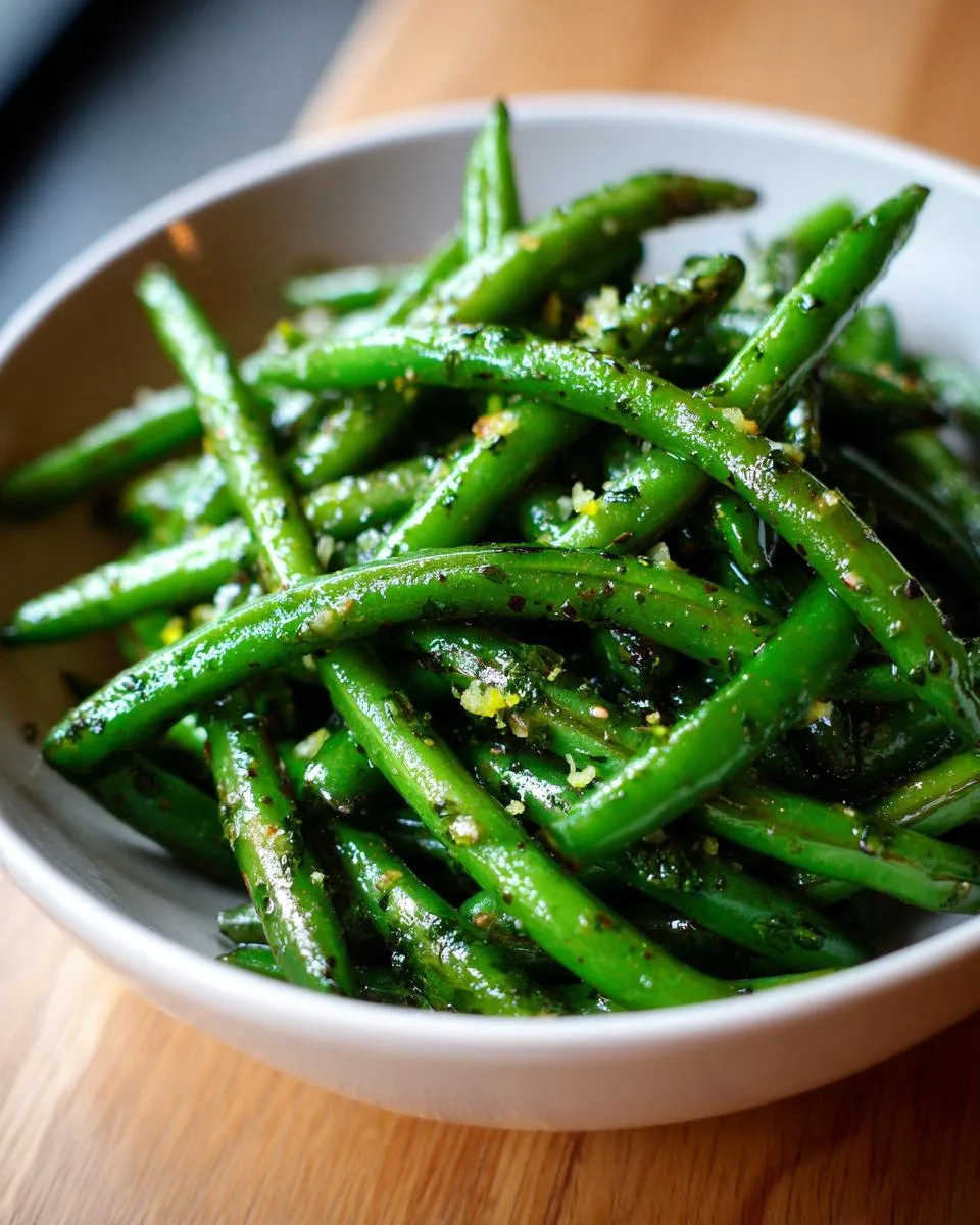 Lemon Butter Green Beans - detail 1