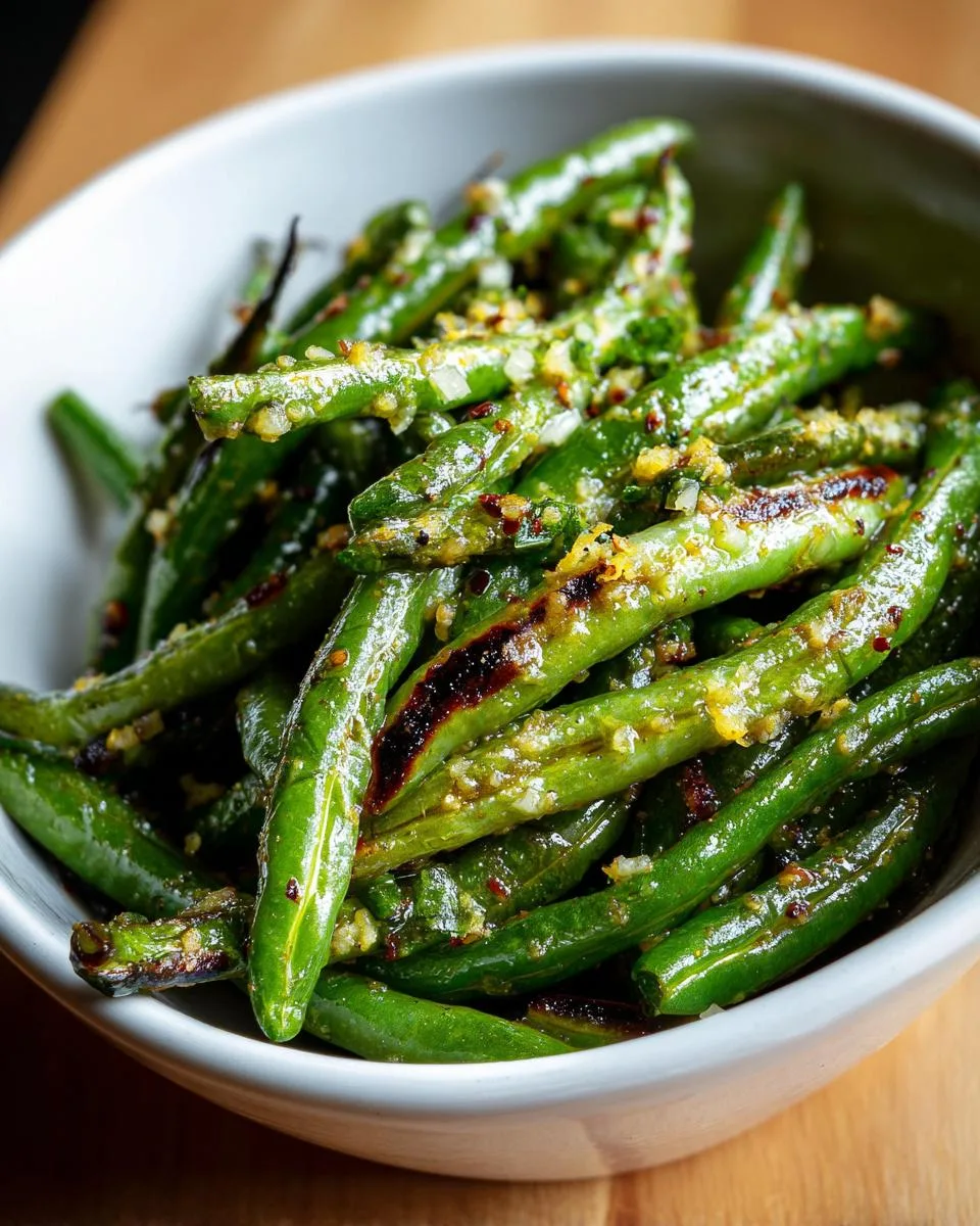 Lemon Butter Green Beans - detail 3