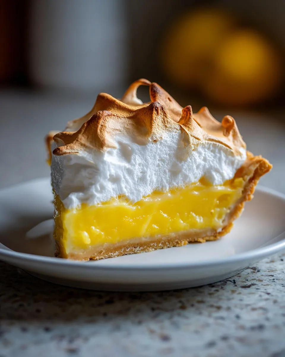 Lemon Meringue Pie - detail 1