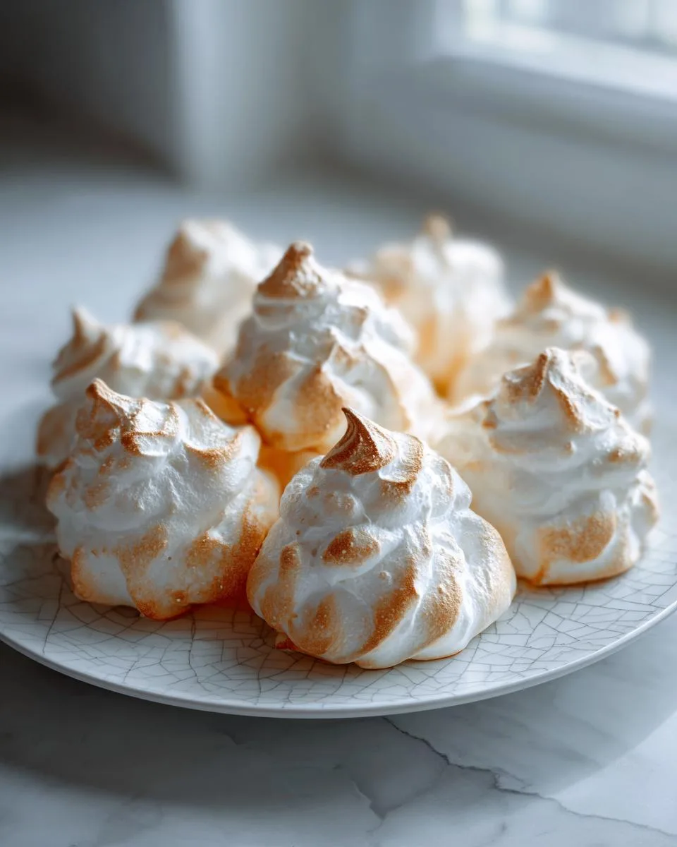 Low-Sugar Meringues - detail 1