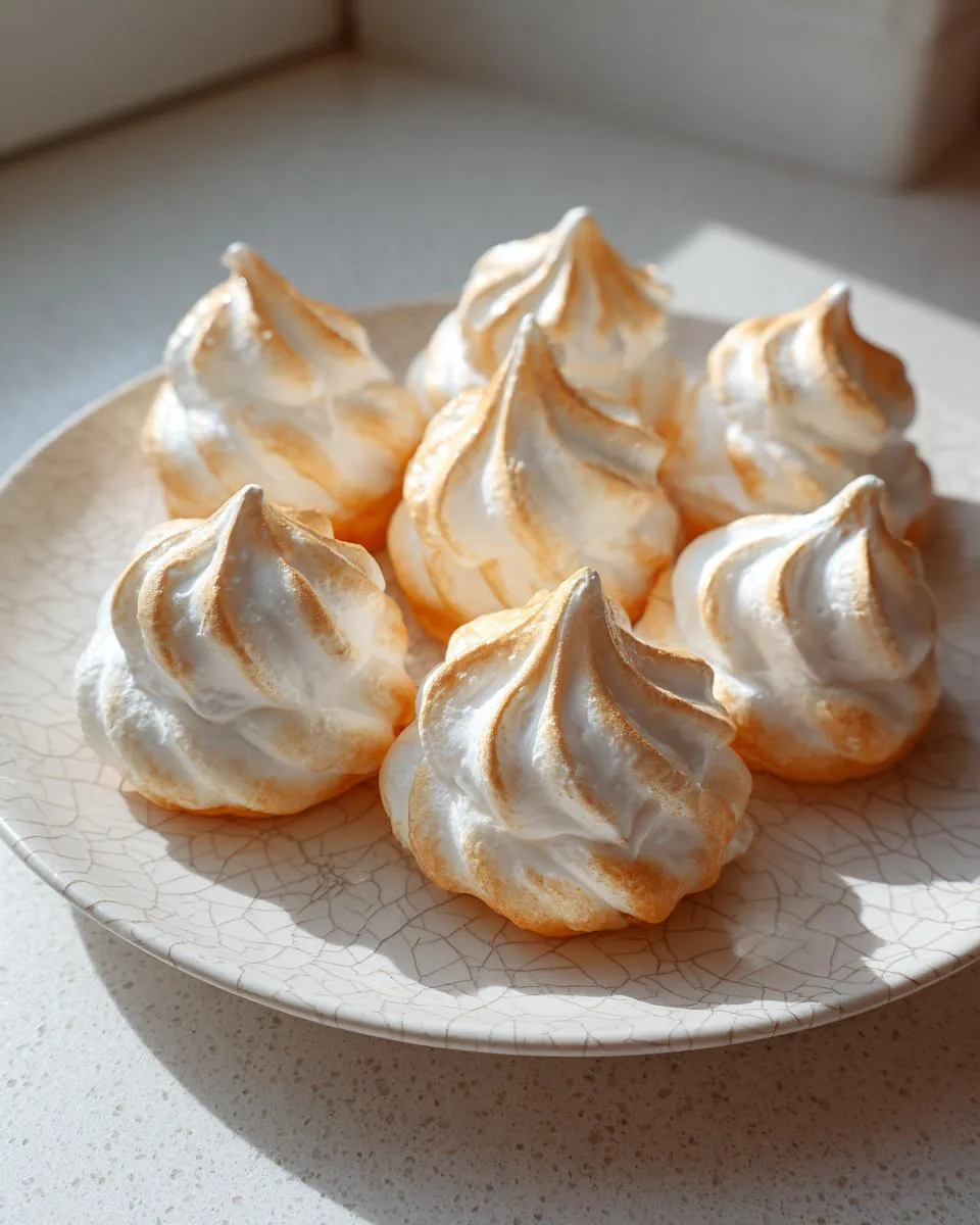 Low-Sugar Meringues - detail 2