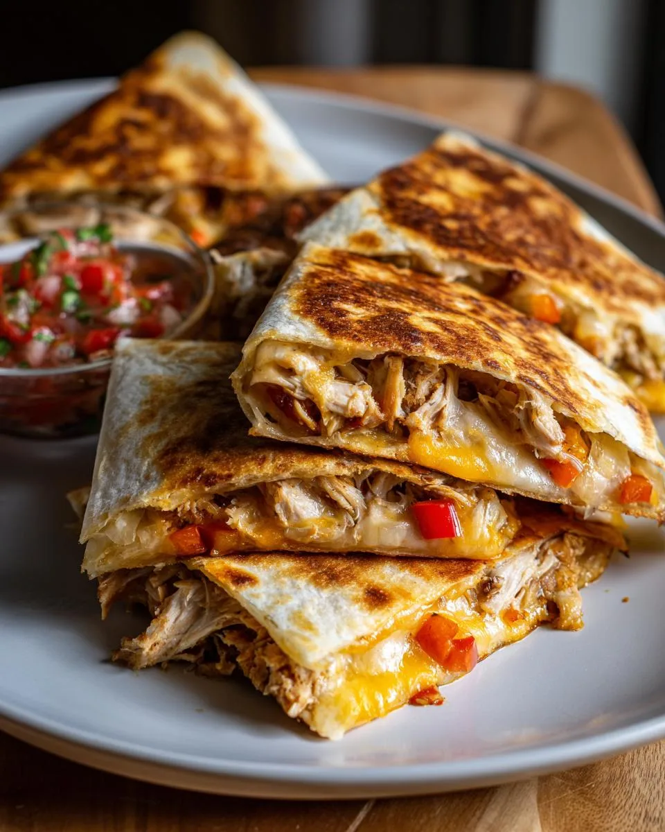 Mini Chicken Quesadillas - detail 1