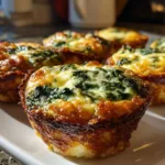 Mini Quiches with Spinach