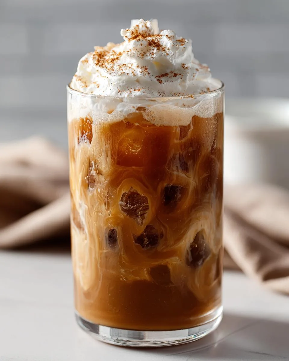 Mocktail Gingerbread Iced Coffee - detail 1