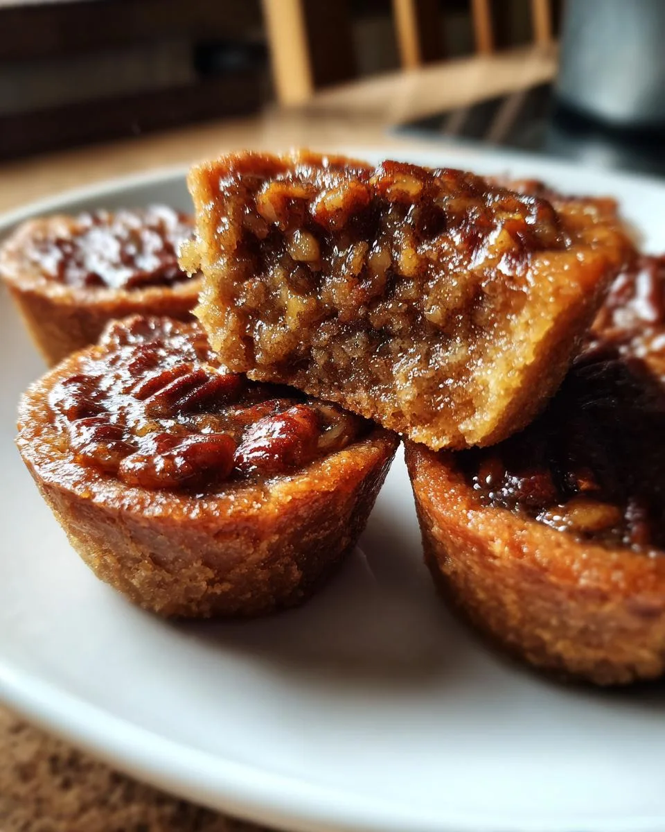 24 Irresistible Pecan Tassies That Steal Every Heart 7 Pecan Tassies - detail 2