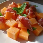 15-Minute Prosciutto-Wrapped Melon Bites: Effortless & Tempting 2 Prosciutto-Wrapped Melon Bites