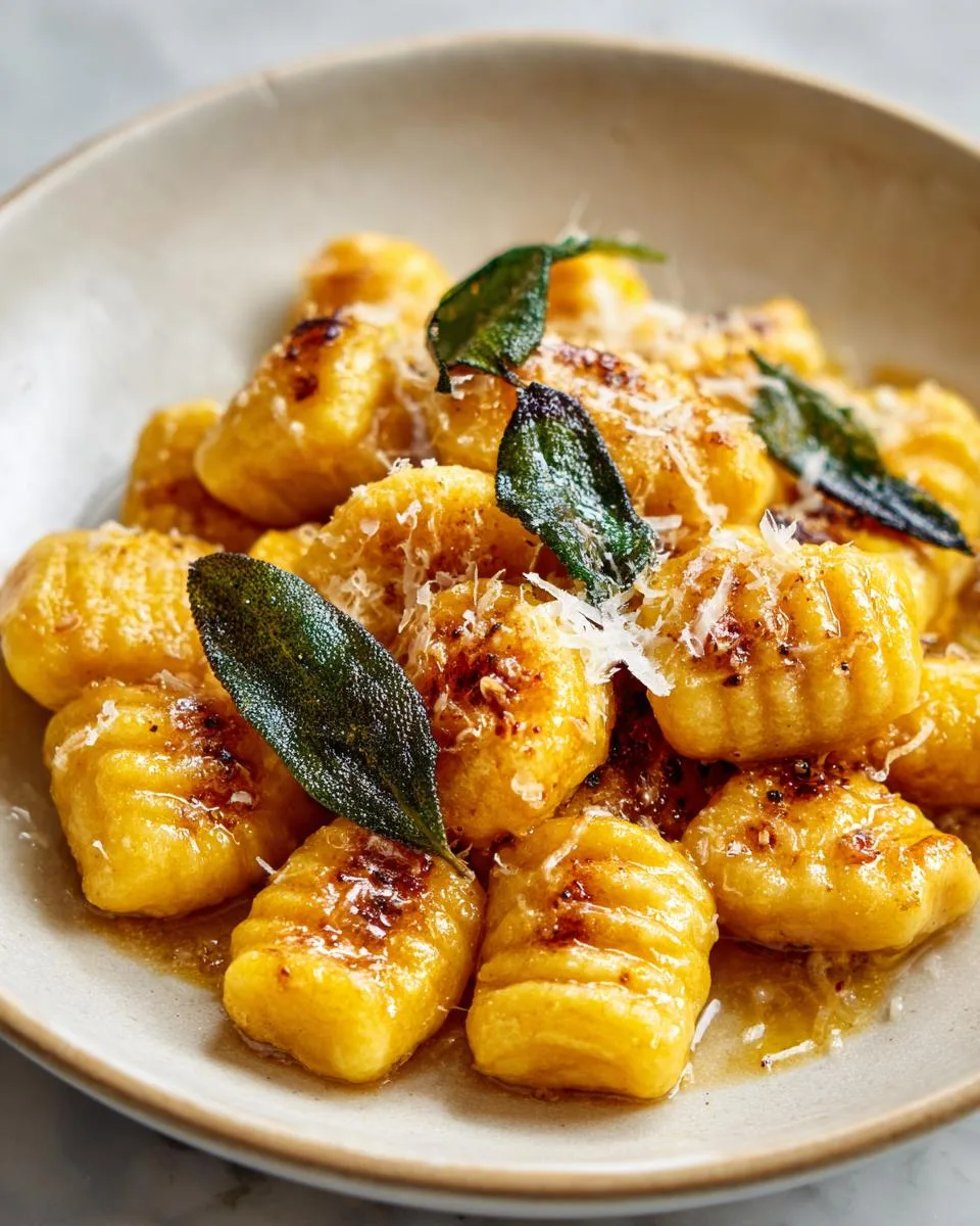 Pumpkin Gnocchi with Brown Butter: 7 Secrets to Perfect Fall Comfort 3 Pumpkin Gnocchi with Brown Butter - detail 1