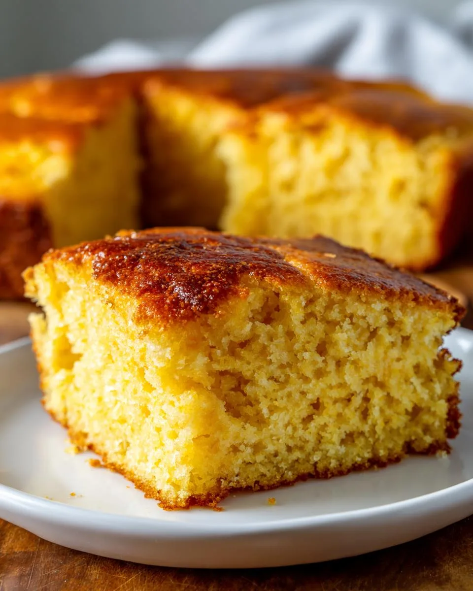 Quick Skillet Cornbread - detail 1