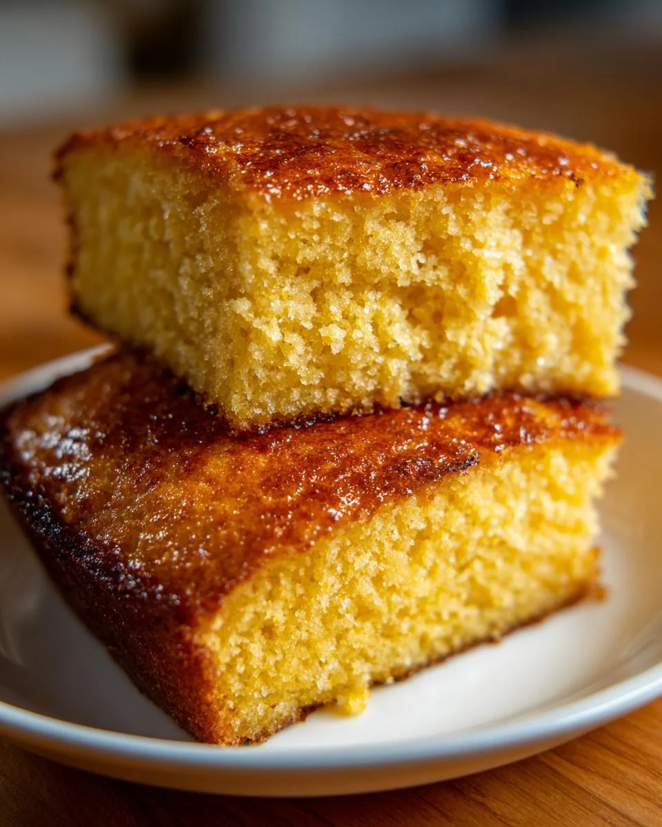 Quick Skillet Cornbread - detail 4