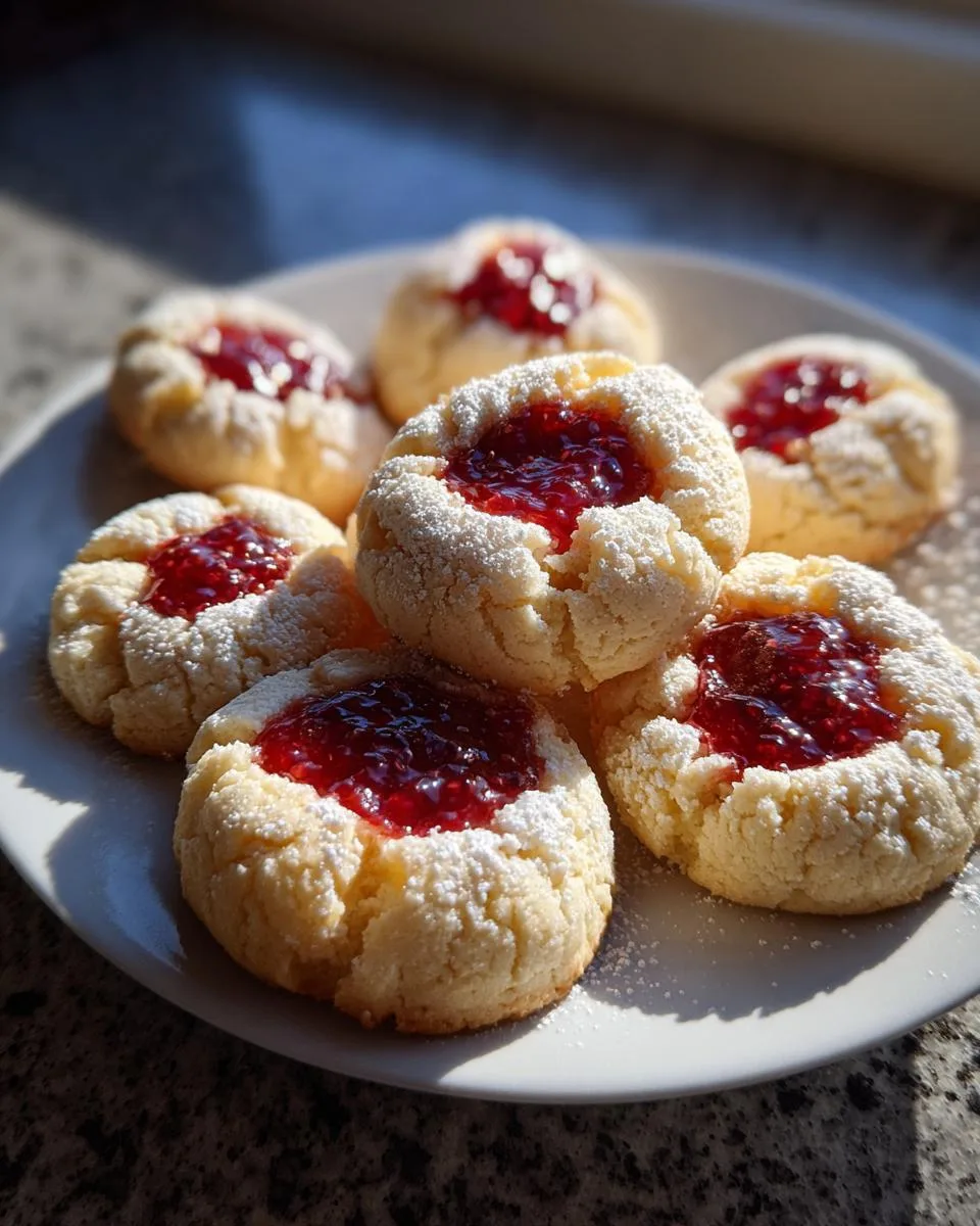 Raspberry Jam Cookies - detail 2