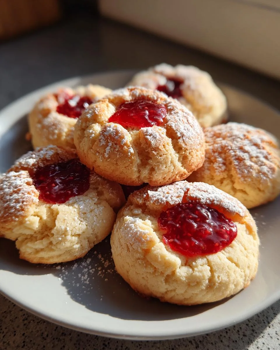Raspberry Jam Cookies - detail 3