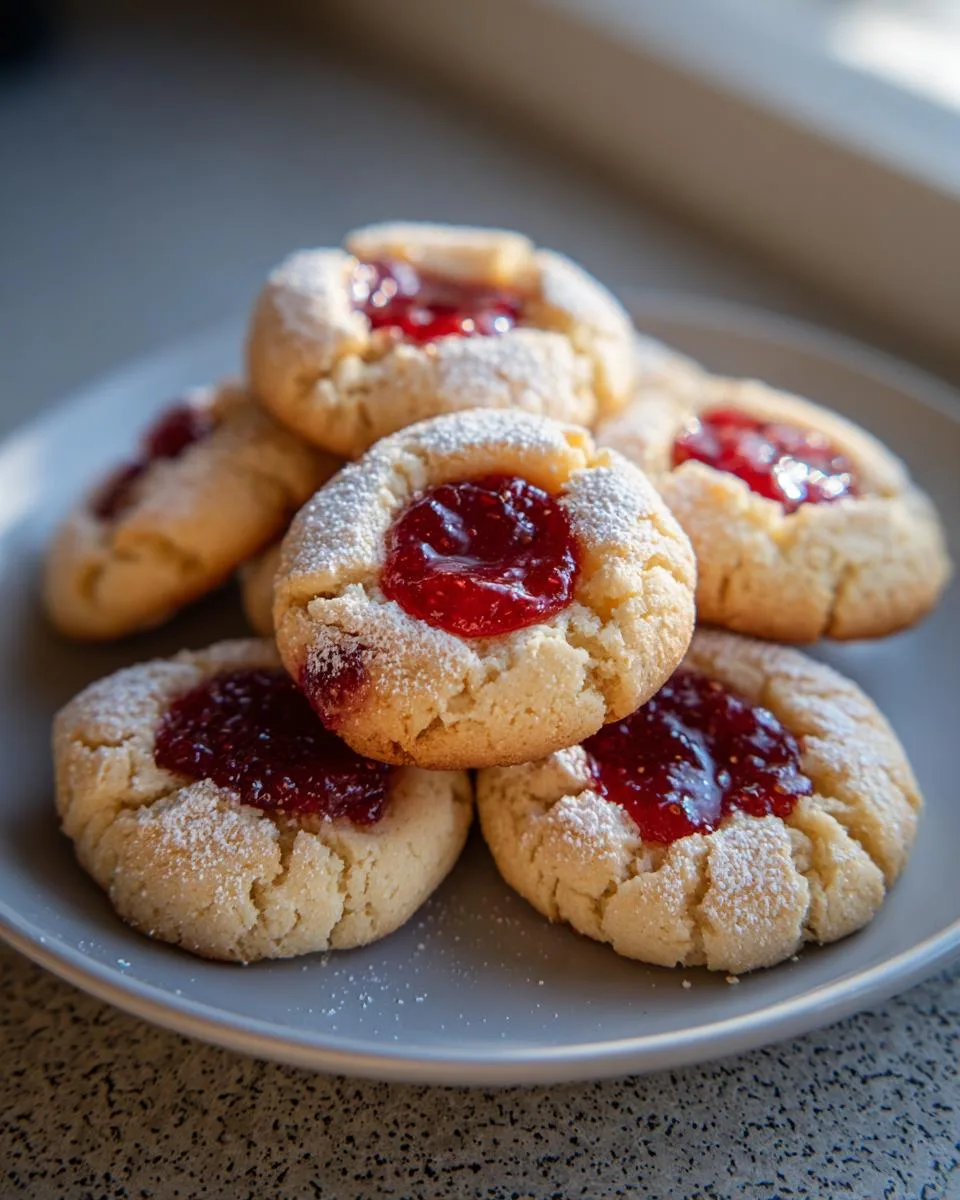 Raspberry Jam Cookies - detail 4