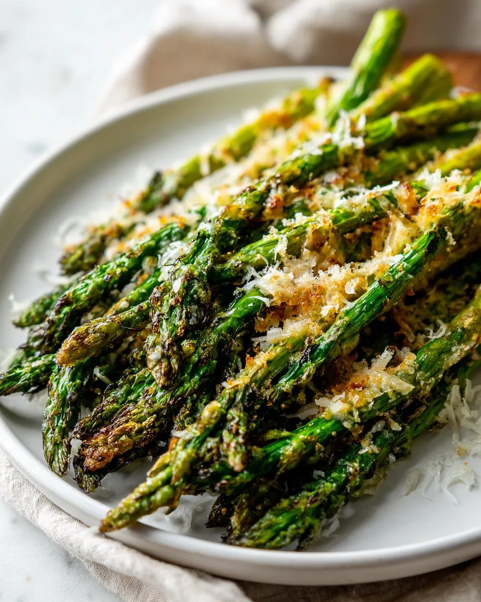 Roasted Asparagus with Parmesan - detail 1