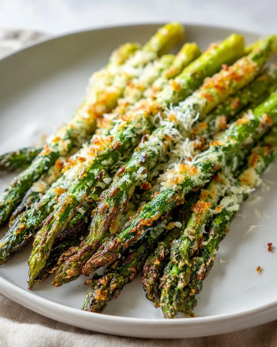 Roasted Asparagus with Parmesan - detail 2