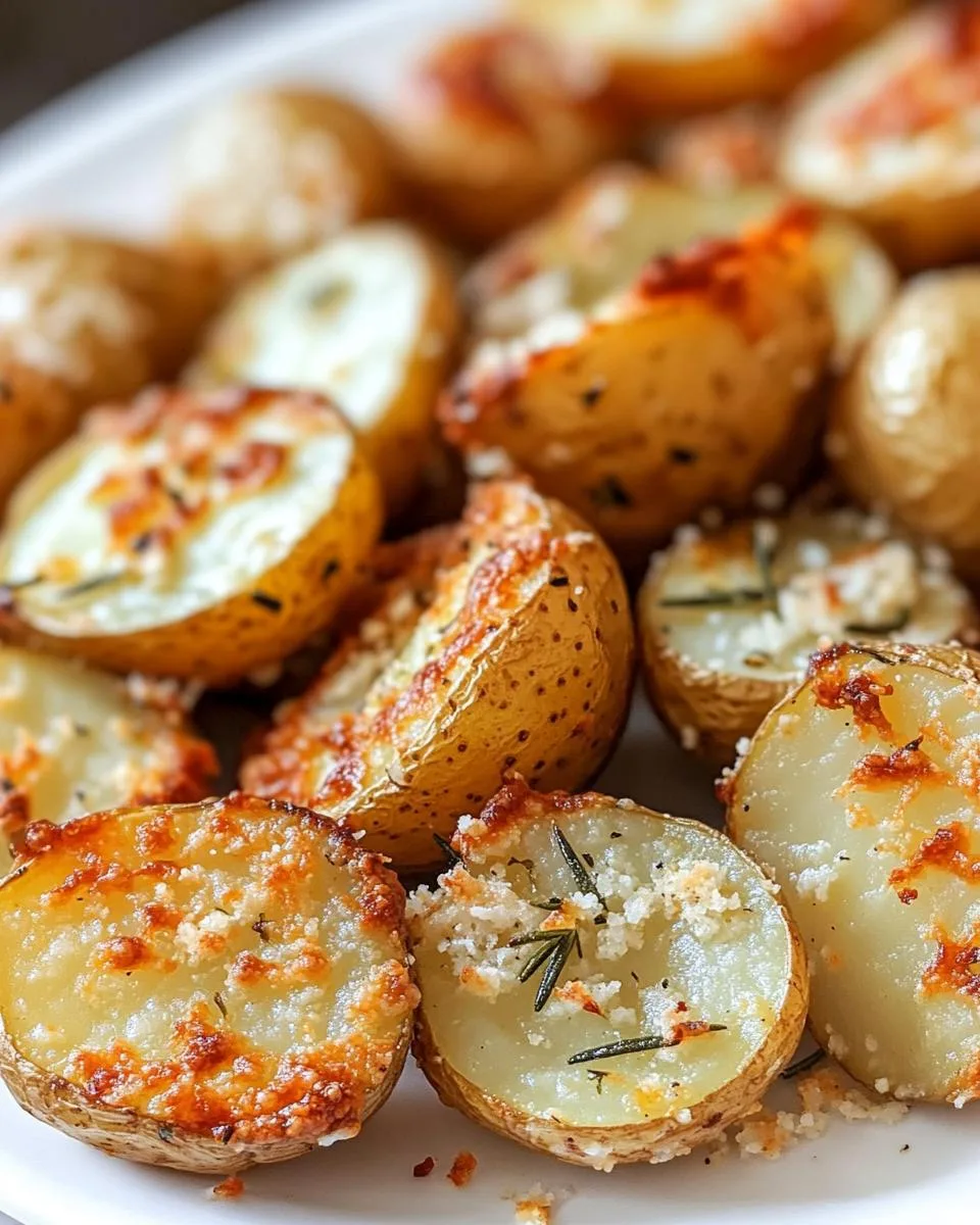 Irresistible Roasted Garlic Parmesan Potatoes in 35 Minutes 3 Roasted Garlic Parmesan Potatoes - detail 1