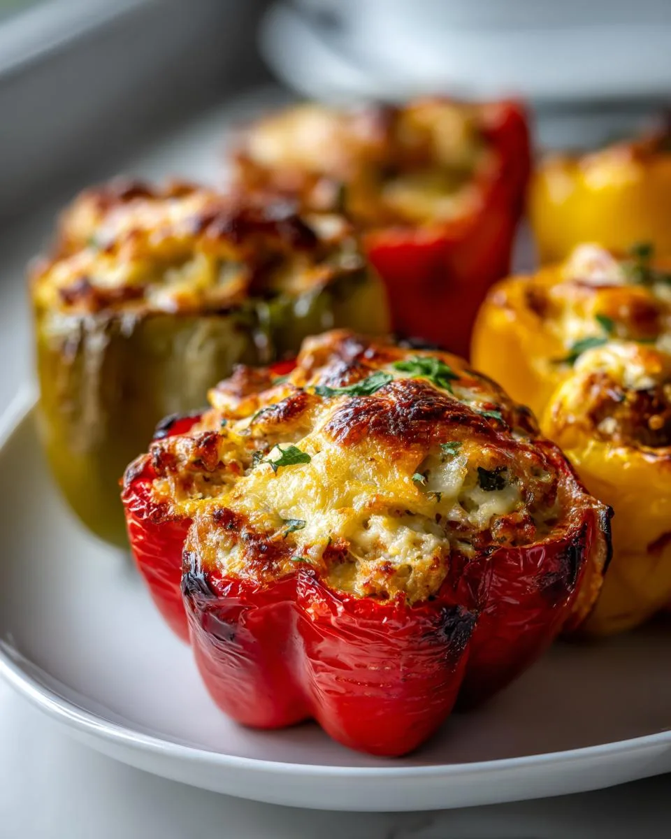 Sausage Stuffed Mini Peppers - detail 1