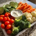 Simple Crudités Platter
