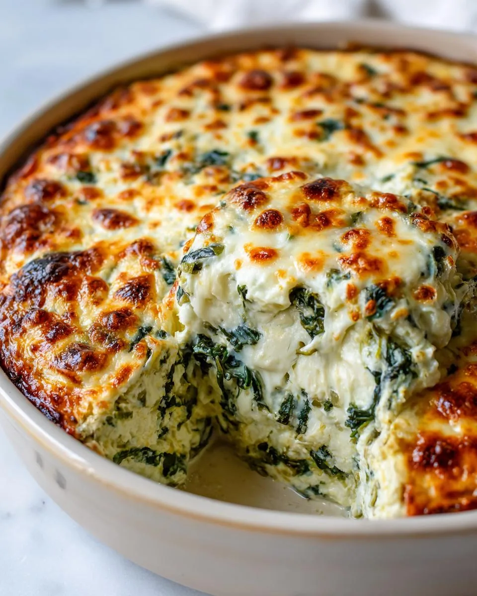 Spinach and Artichoke Dip - detail 1