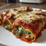 Luscious Spinach and Ricotta Cannelloni in Just 5 Steps 4 Spinach and Ricotta Cannelloni