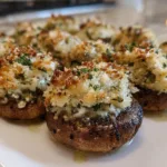 30-Minute Stuffed Mushrooms with Herbs & Cheese - Irresistible Bites 2 Stuffed Mushrooms with Herbs & Cheese