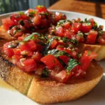 20-Minute Tomato Bruschetta That’s Absolutely Irresistible 2 Tomato Bruschetta