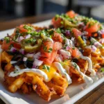 Waffle Fry Nachos
