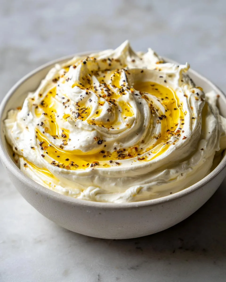 Whipped Feta with Honey - detail 1