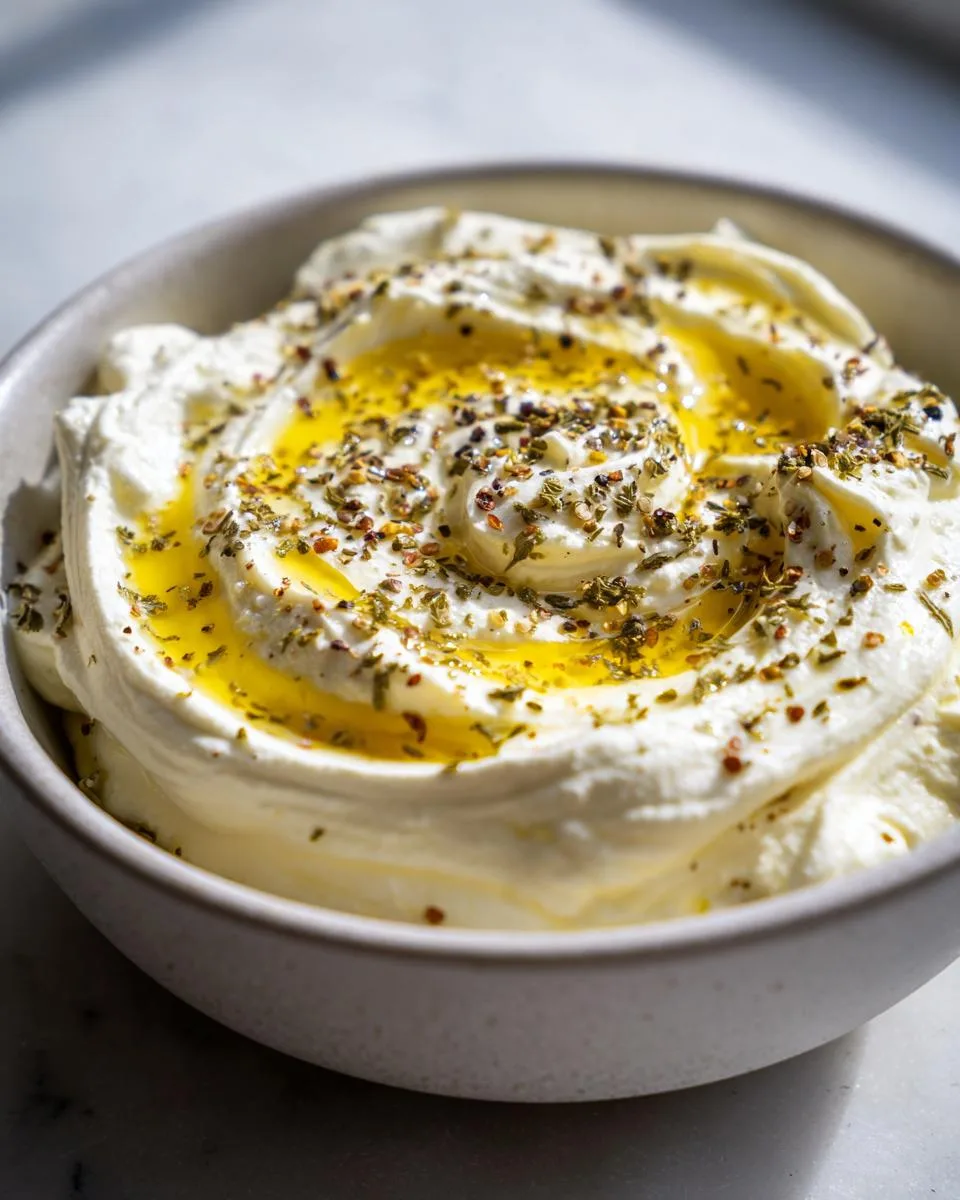 Whipped Feta with Honey - detail 2
