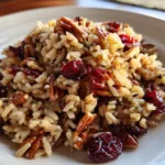 Wild Rice Pilaf with Cranberries